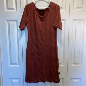 Roolee Mom Scalloped Hem Breastfeeding Dress